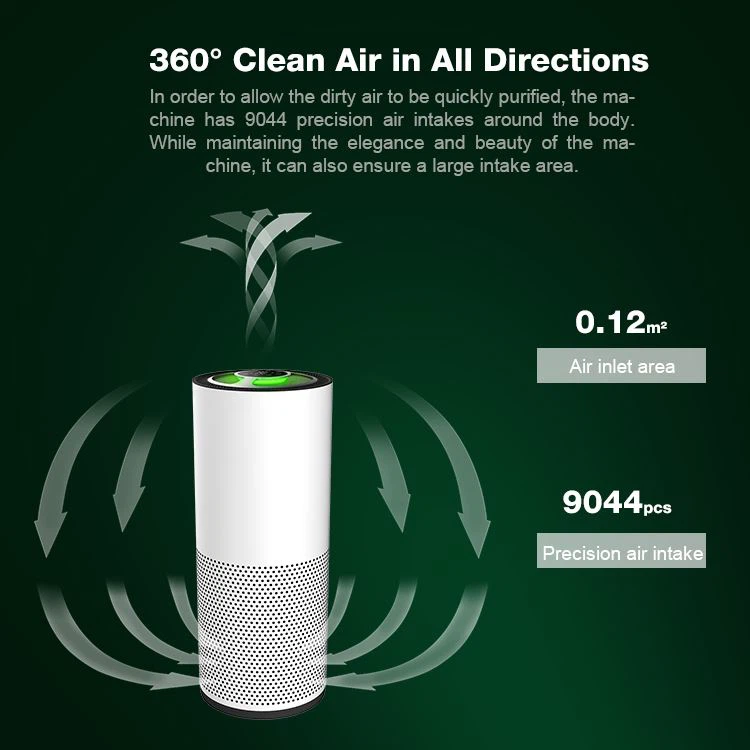 Home Air Purifier With H13 HEPA Filter, Filters 99.97% smoke, pollen, allergens, bacteria, molds and viruses 03